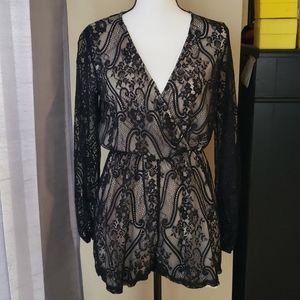 Lace Romper